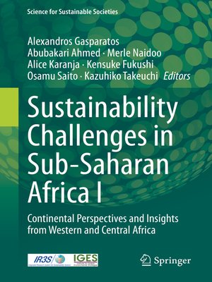 cover image of Sustainability Challenges in Sub-Saharan Africa I